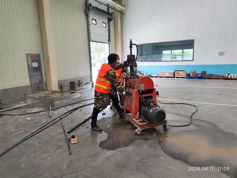 繁昌厂房地面下沉塌陷注浆加固施工